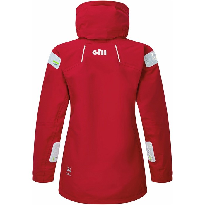 2024 Gill Mujer Os2 Chaqueta De Navegacin En Alta Mar Os25jw - Rojo